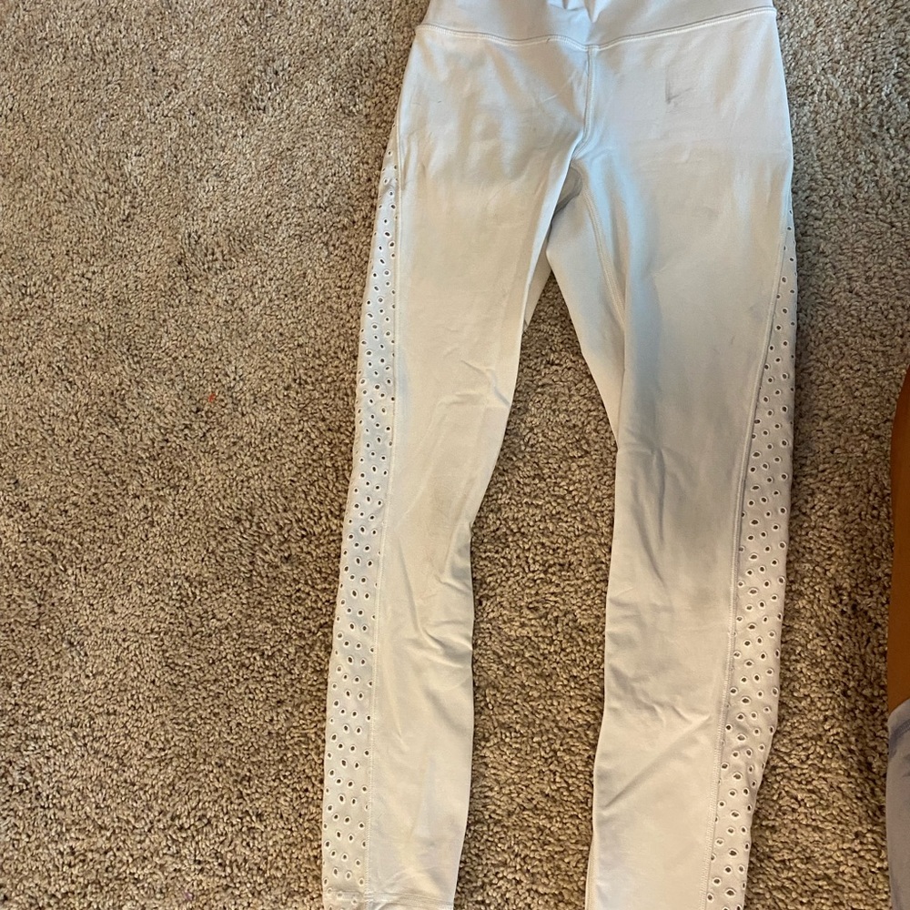 Lululemon Limited edition white leggings